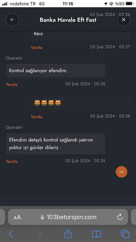 Betorspin Müşteri Hizmetleri